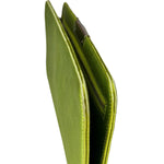 Dolce & Gabbana Lime Green Satin Clutch