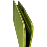 Dolce & Gabbana Lime Green Satin Clutch