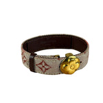 Louis Vuitton Pink Monogram Mini Lin Bracelet