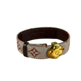 Louis Vuitton Pink Monogram Mini Lin Bracelet