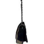 Chanel Sport Line Terrycloth Black Flap Bag 2008