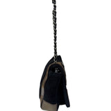 Chanel Sport Line Terrycloth Black Flap Bag 2008