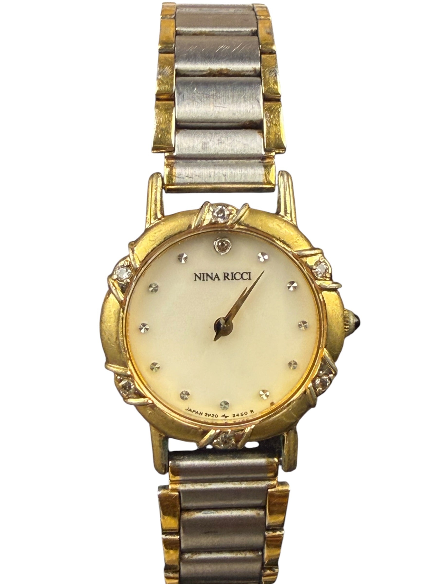 Nina Ricci Mother Of Pearl Dial
