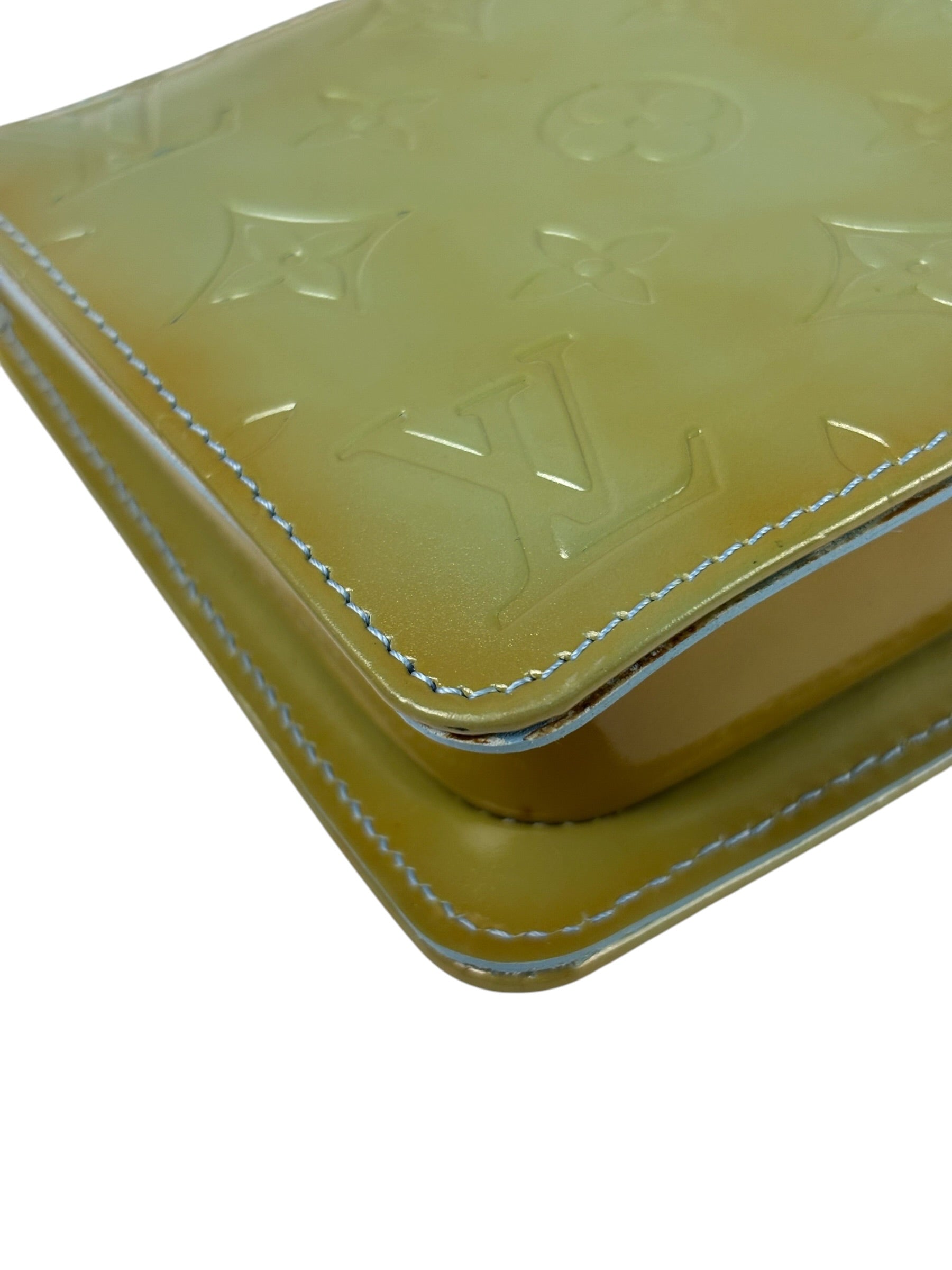 Louis Vuitton Green Vernis Lexington Pochette