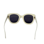 Chanel White Acetate Sunglasses 05247 10601