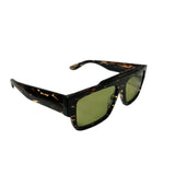 Gucci GG1460S Rectangular Tortoise Acetate Sunglasses
