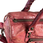 Balenciaga Mini Classic Leather City Bag Red