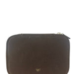 Tom Ford  Brown Suede Cosmetic Bag
