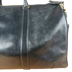 Coach Black Leather Large Duffle