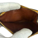 Loewe Honey Yellow/Sunflower Leather Bicolor Card Holder