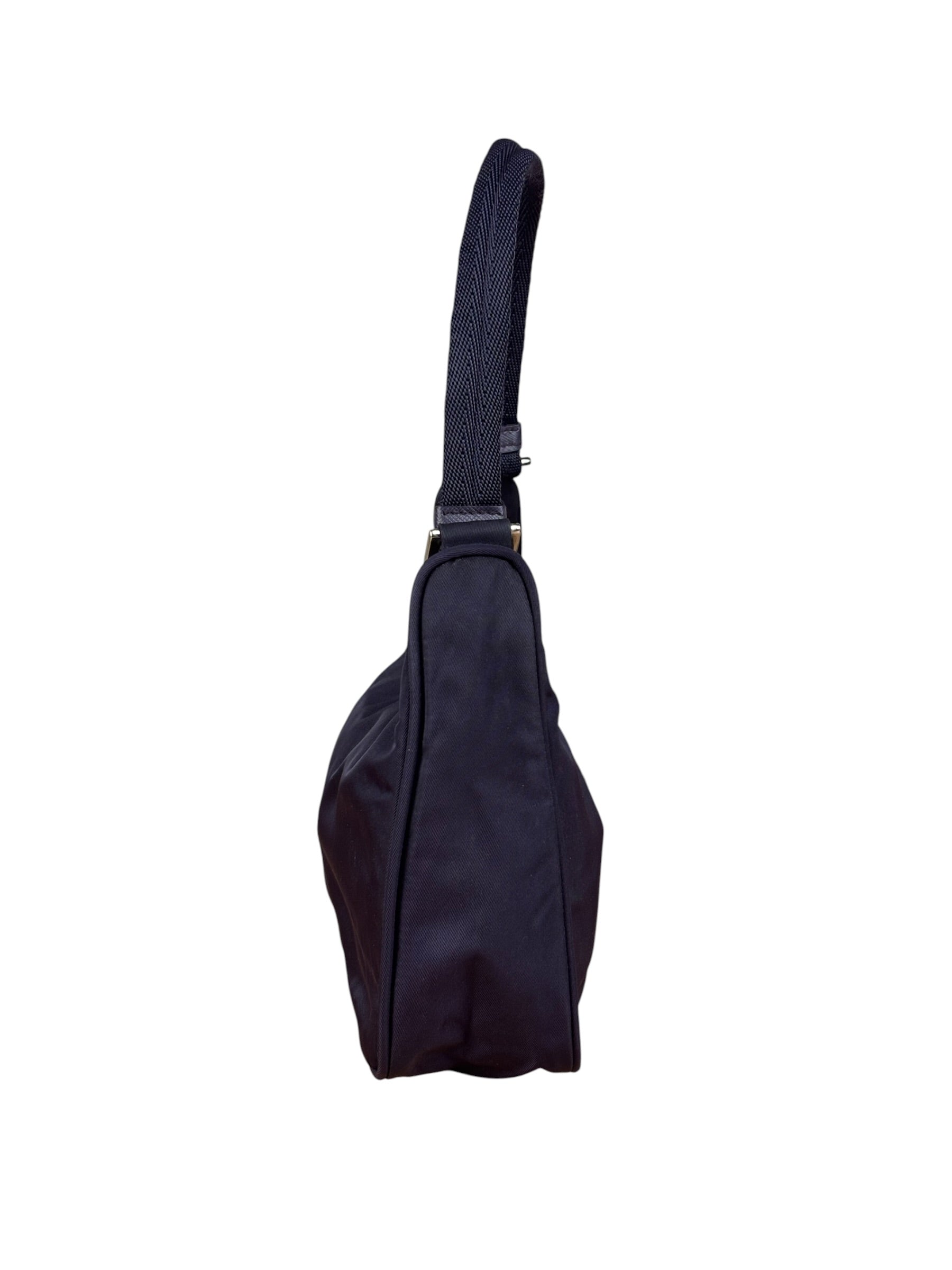 Prada Purple Tessuto Nylon Pochette
