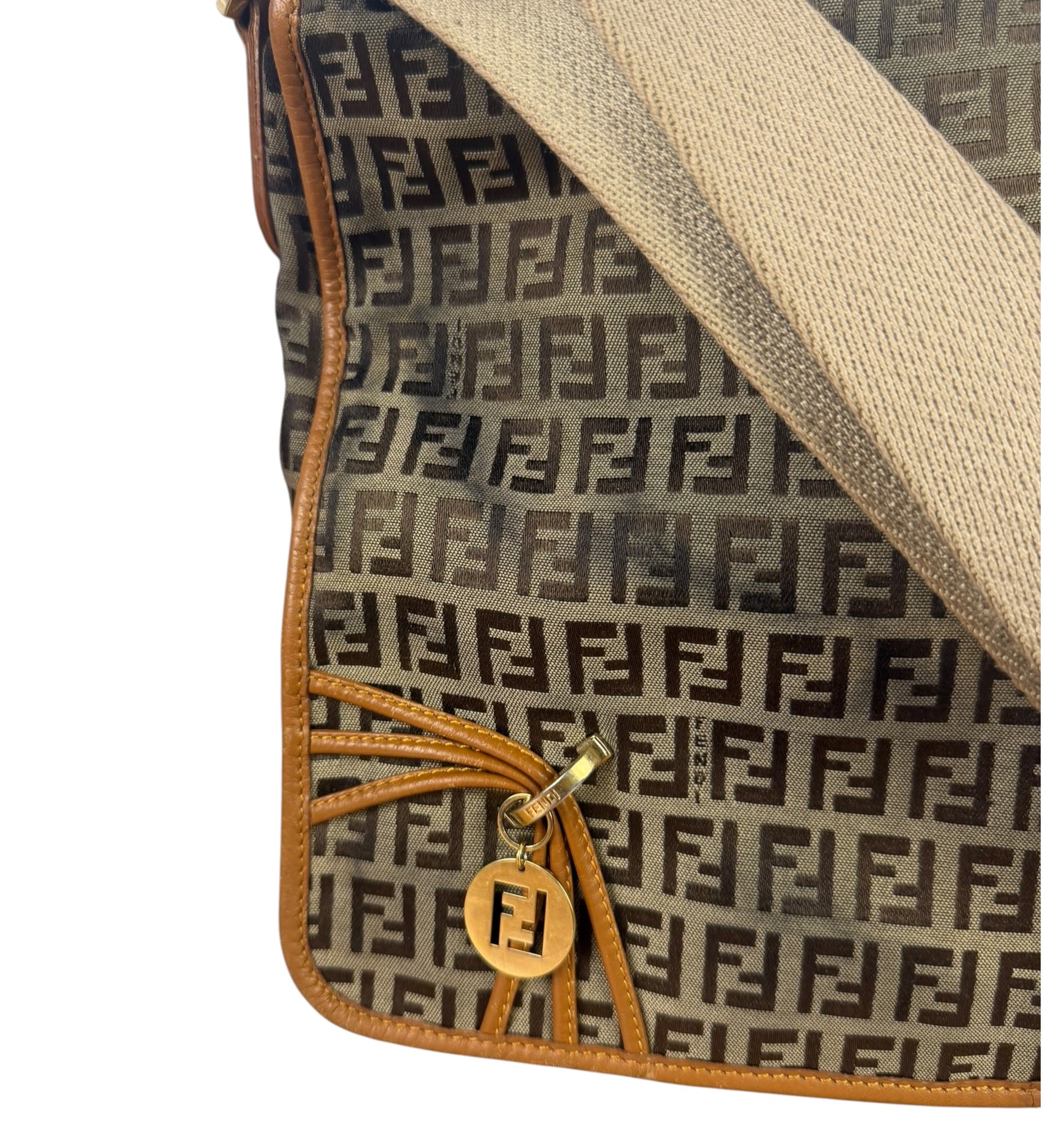 Fendi Vintage Zucchino Crossbody Bag
