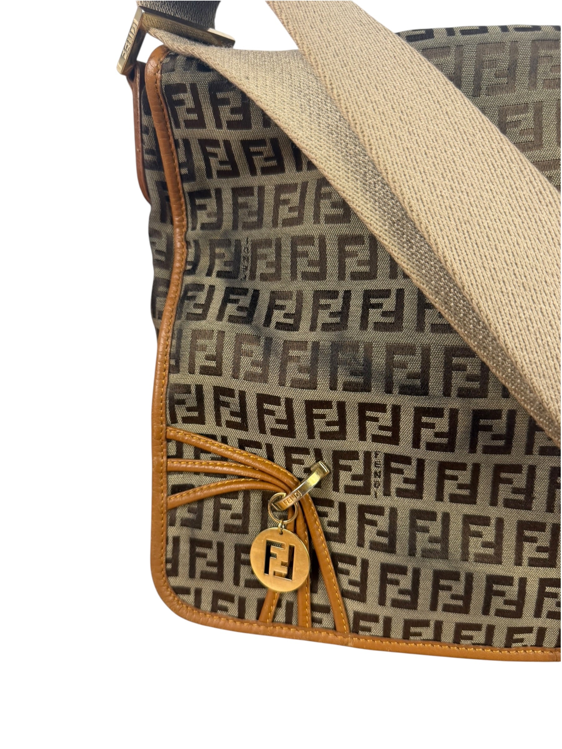 Fendi Vintage Zucchino Crossbody Bag