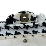 Chanel Tweed Woven Medium Classic Double Flap Bag 2014