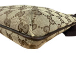 Gucci GG Vintage Beige/Brown Canvas Crossbody Bag