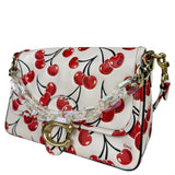 Coach Soft Tabby Shoulder Bag With Cherry Print
