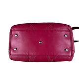 Christian Dior Red Granville Cannage 2Way Handbag