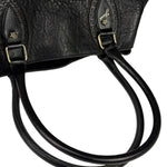 Fendi Black Leather Etniko Du Jour Shoulder Bag