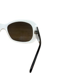Chanel Vintage Black/White No. 5 Sunglasses
