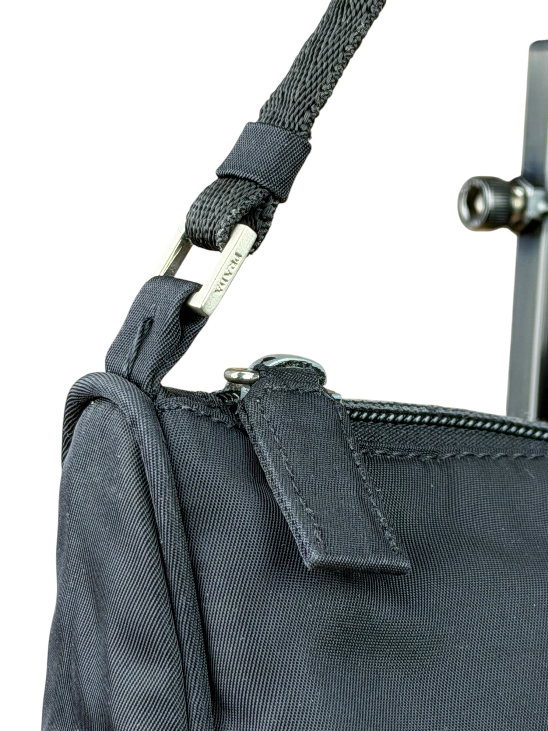 Prada Black Nylon Pochette