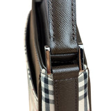 Burberry Vintage Leather Trim House Check Pochette