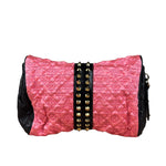 Louis Vuitton Limited Edition Bunny Pink Leather Monogram Coquette Clutch