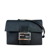 Fendi Nylon FF Baguette Shoulder Bag