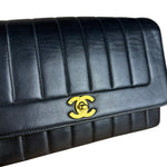 Chanel CC Vertical Quilt Lambskin Flap Bag 2016