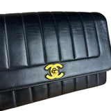 Chanel CC Vertical Quilt Lambskin Flap Bag 2016