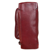 Chanel Red Quilted Leather Chain Shoulder Bag 2007