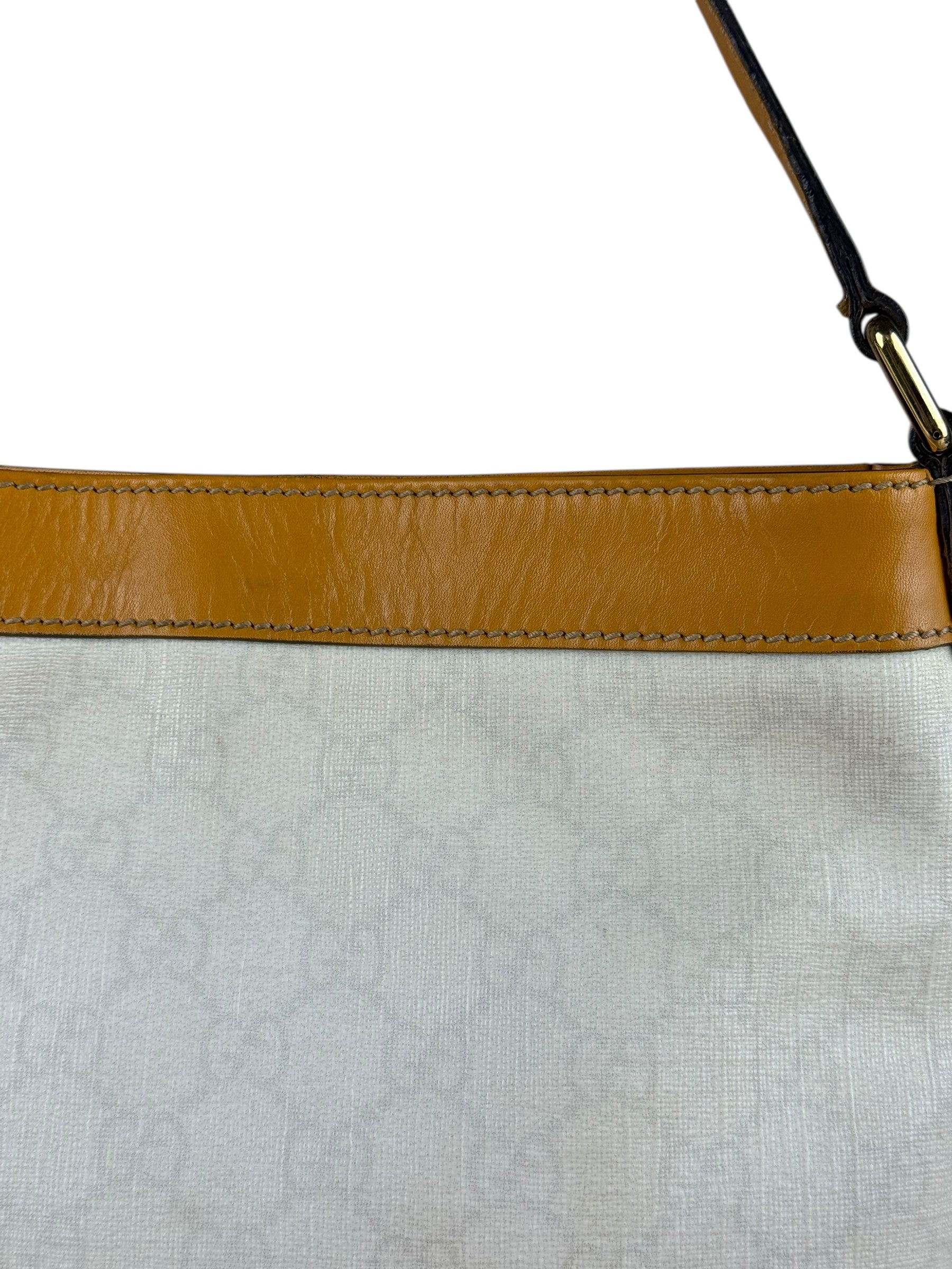 Gucci Vintage Tattoo Heart GG Shoulder Bag