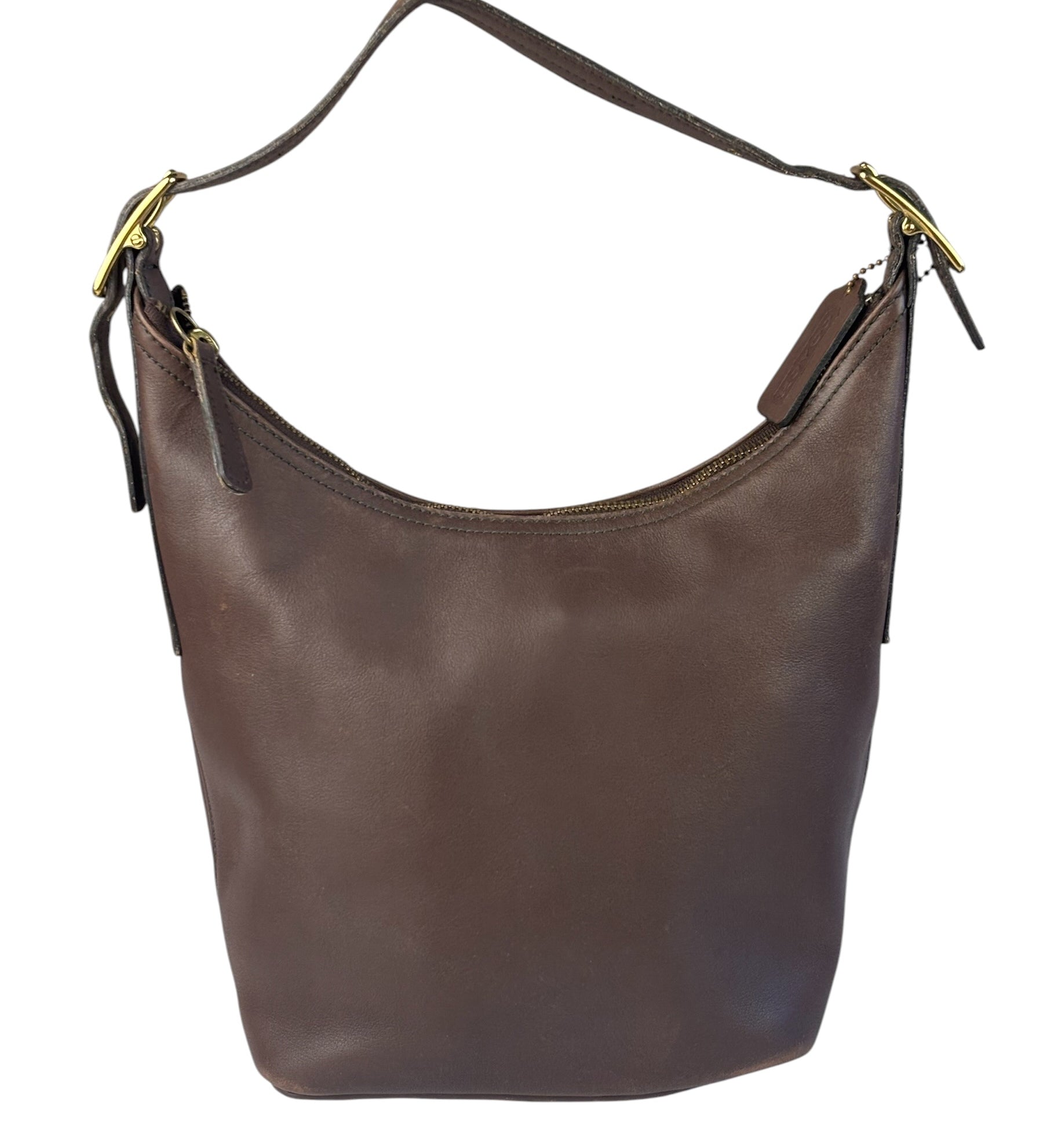 Coach Vintage Tan Brown Legacy West Hobo Bag