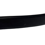 Gucci Black Leather GG Buckle Belt