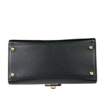 Dolce & Gabbana Black Patent Leather Borsa A Mano Two-Way Bag