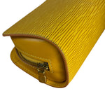 Louis Vuitton Yellow Epi Pouch