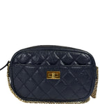 Chanel Navy Quilted Lambskin Small Camera Bag 2019