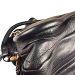 Chloe Black Leather Paraty Shoulder Bag