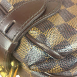 Louis Vuitton Coated Canvas Damier Ebene Highbury Shoulder Bag