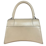 Balenciaga Beige Hourglass Top Handle Bag