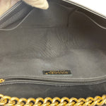 Chanel Black Leather Braided Boy Flap Shoulder Bag 2014