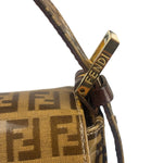 Fendi FF PVC Coated Sequin Buckle Baguette