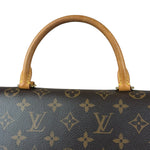 Louis Vuitton Black Leather/ Monogram Marignan 2Way Bag