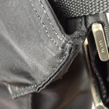 Prada Black Vela Nylon Flat Crossbody Bag