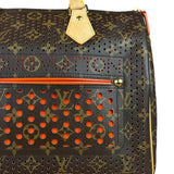 Louis Vuitton Perforated Monogram Speedy 30 Orange