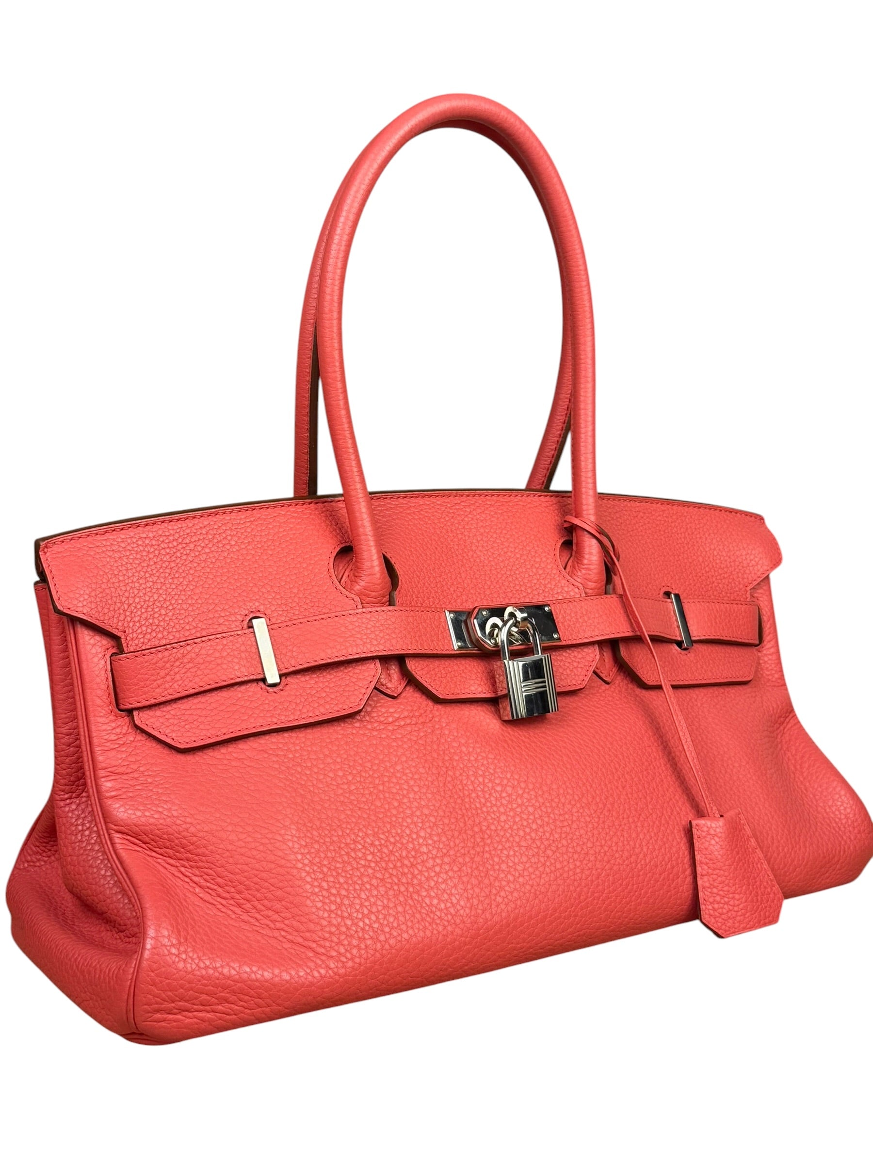Hermes JPG Birkin 42 Bougainvillier Clemence Leather Handbag 2010