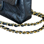 Chanel Black Leather Classic Mini Flap Bag ‘94-‘96