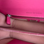 MCM Pink Leather Millie S Crossbody Bag