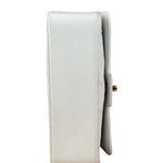 Chanel White Lambskin Diana Bijoux Flap 1992