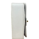 Chanel White Lambskin Diana Bijoux Flap 1992