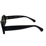 Chanel Grey/Green Rectangular 71687A Sunglasses